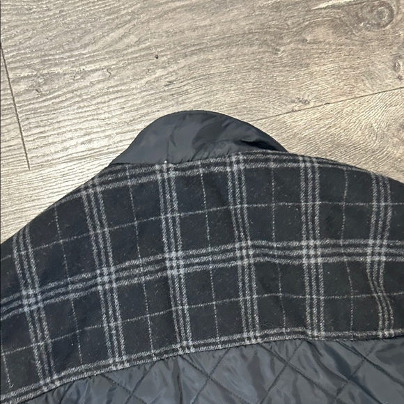 Cole Haan Black Quilted Field Jacket - Picture 7 of 9